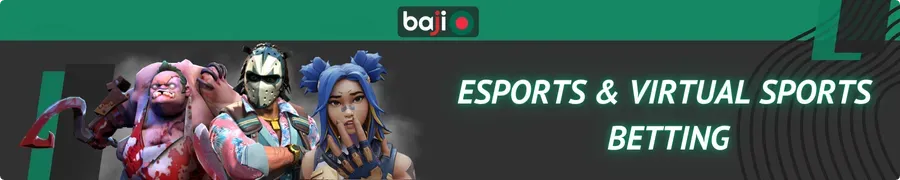 Baji Casino eSports and Virtual Sport